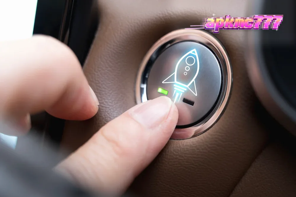 Visual abstrak dari gulungan slot digital yang modern dan dinamis